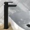 Harbour Status Matt Black Tall Basin Tap