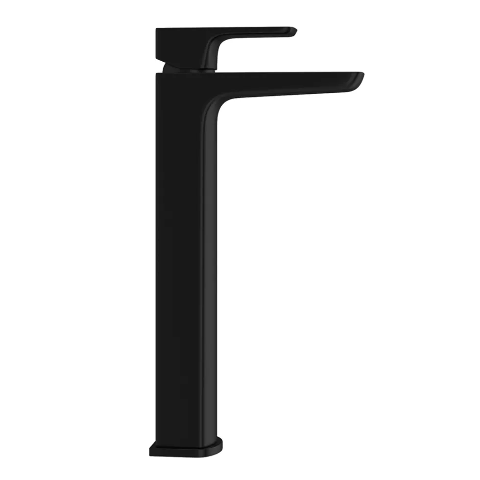 Harbour Status Matt Black Tall Basin Tap