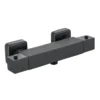 Harbour Status Thermostatic Bar Shower Valve - Matt Black