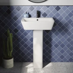 Harbour Unity 500mm Basin & Full Pedestal