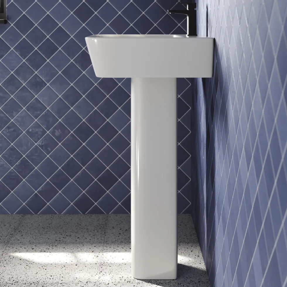 Harbour Unity 500mm Basin & Full Pedestal