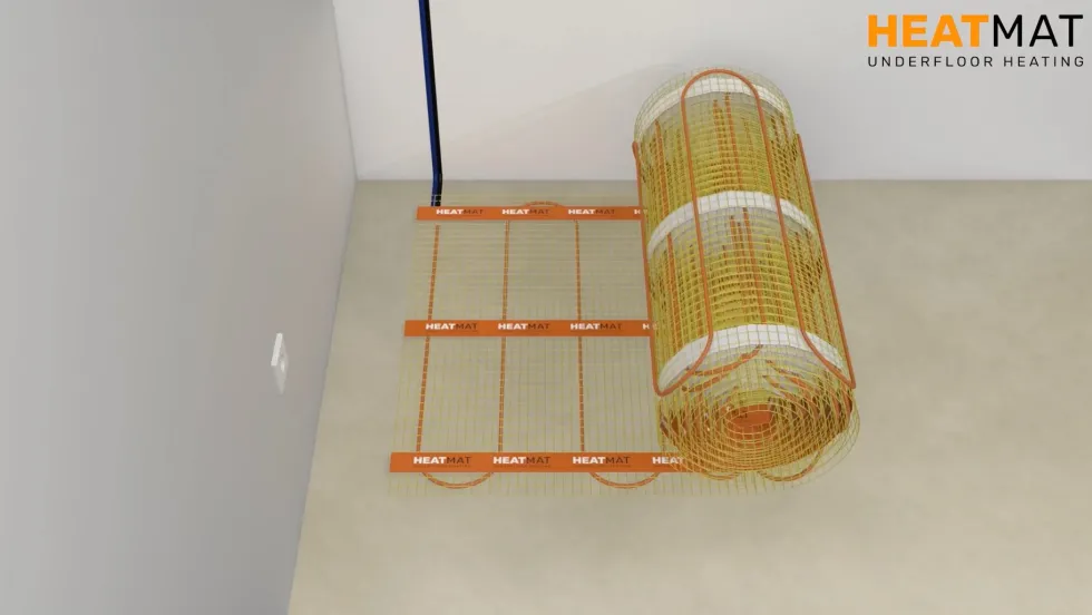 Heat Mat Pro Underfloor Heating Mat 200W per m2 with Optional WiFi Thermostat