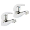 High Life Barra Pair Of Basin Pillar Taps