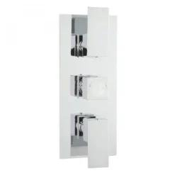Hudson Reed Art 2 Outlet Concealed Thermostatic Shower Valve