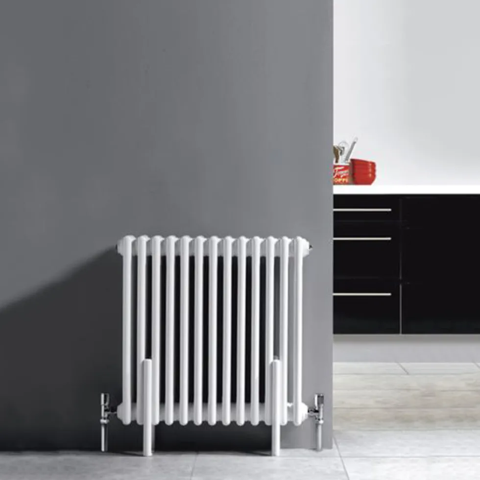 Hudson Reed Colosseum White Floor Mounting Legs