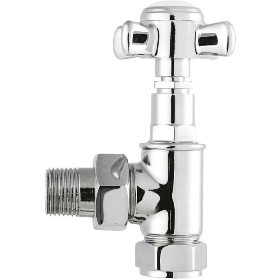 Hudson Reed Crosshead Angled Radiator Valves