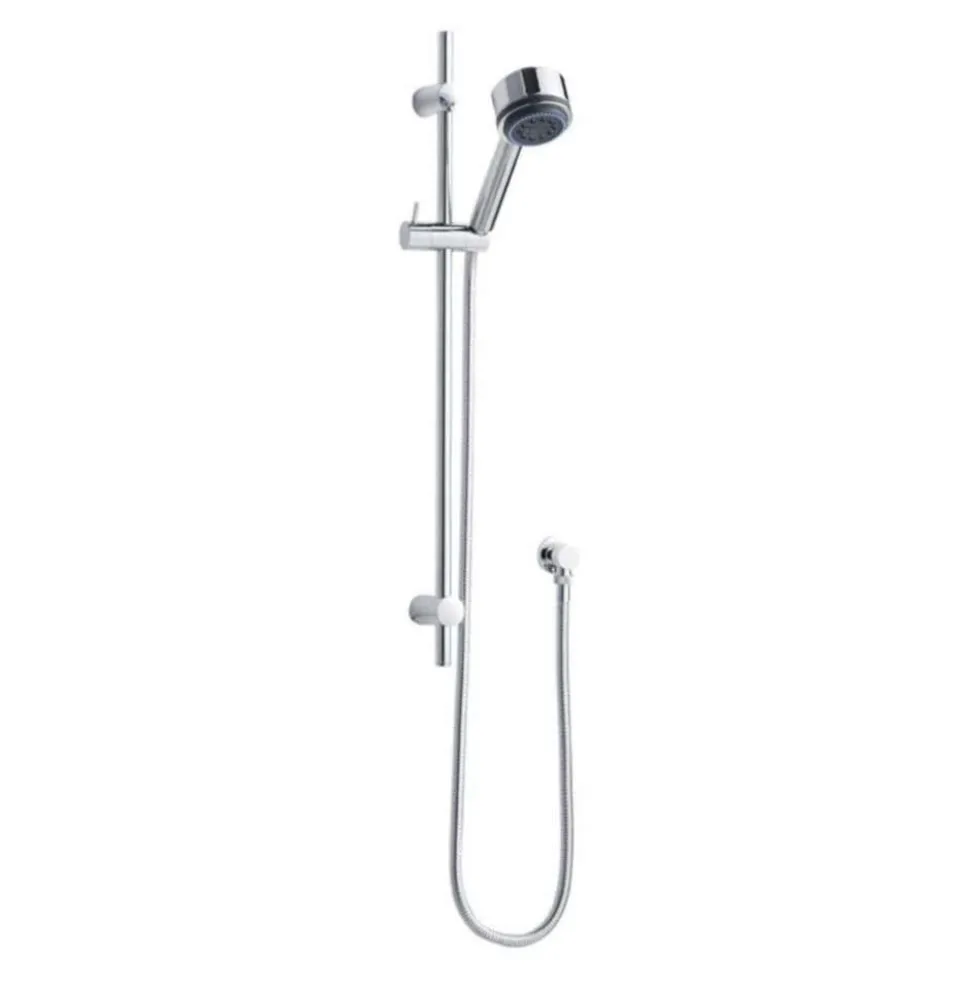 Hudson Reed Linear Slide Rail Kit with Multi-Function Handset & Outlet Elbow