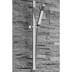 Hudson Reed Sheer Slider Rail Kit with Outlet Elbow