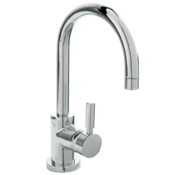 Hudson Reed Tec Single Lever Basin Mixer with Clicker Waste