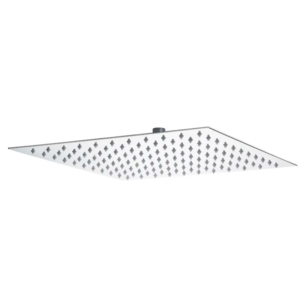 Hudson Reed Thin Square Fixed Shower Head - 400mm