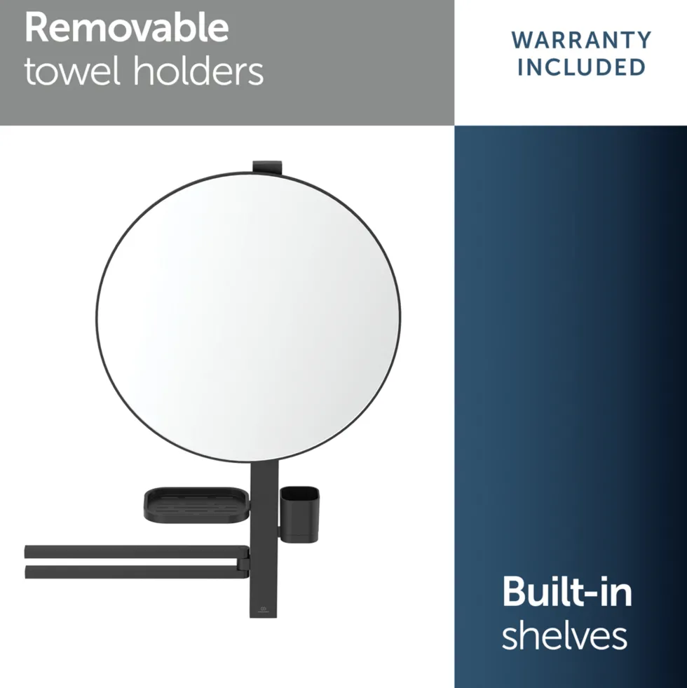 Ideal Standard Alu+ 500mm Mirror & Beauty Bar