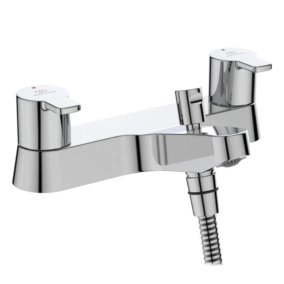 Ideal Standard Calista Deck Mounted Bath Mixer & Shower Handset