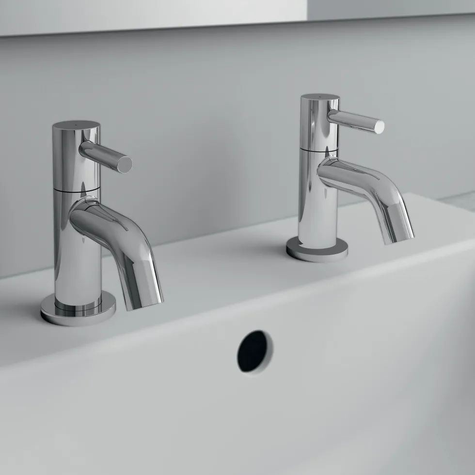 Ideal Standard Ceraline Basin Pillar Taps