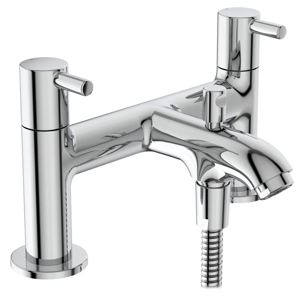 Ideal Standard Ceraline Deck Mounted Bath Mixer & Shower Handset