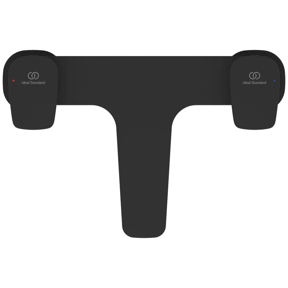 Ideal Standard Ceraplan Silk Black Deck Mounted Bath Filler Tap