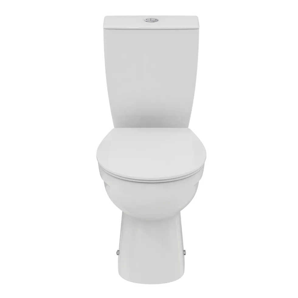 Ideal Standard Eurovit+ Close Coupled Toilet with Soft Close Seat