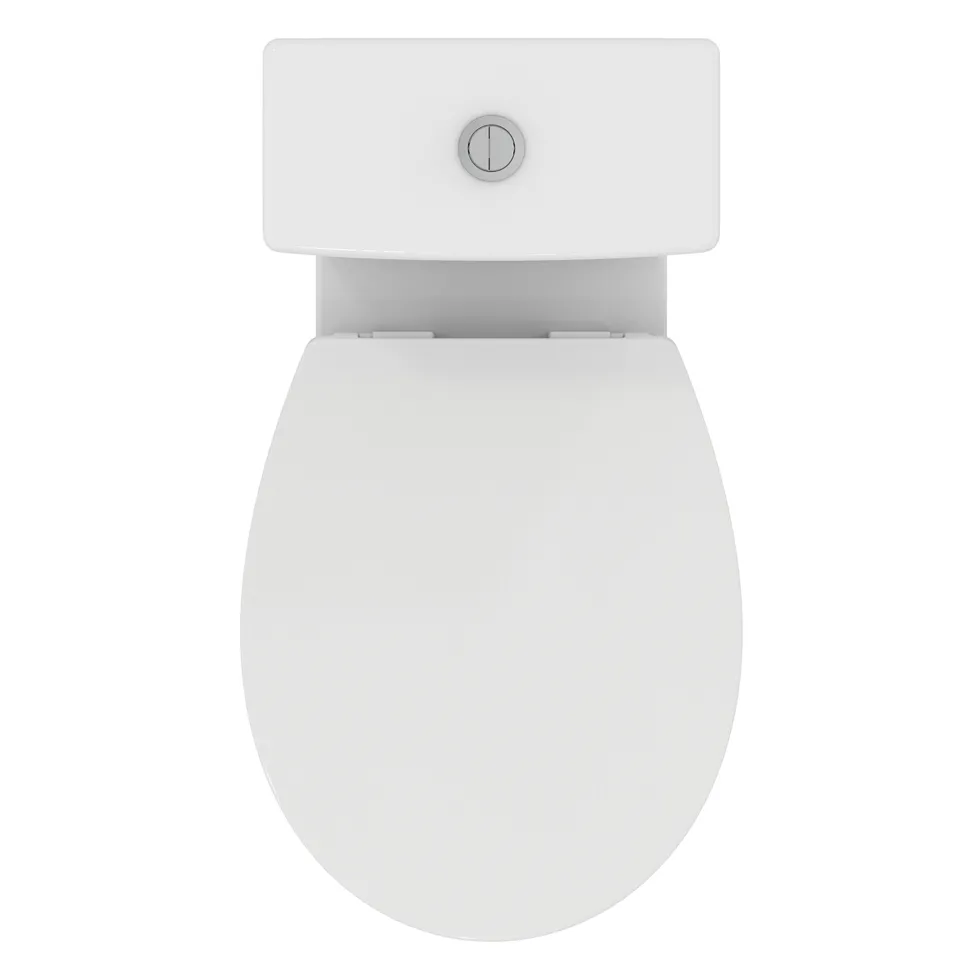 Ideal Standard Eurovit+ Close Coupled Toilet with Soft Close Seat