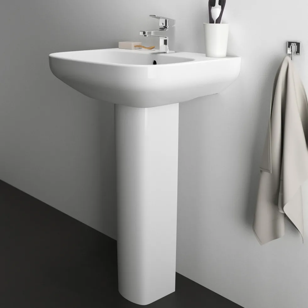 Ideal Standard i.life A Basin & Pedestal