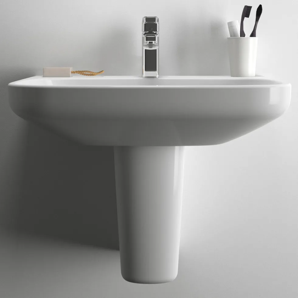 Ideal Standard i.life A Basin & Pedestal