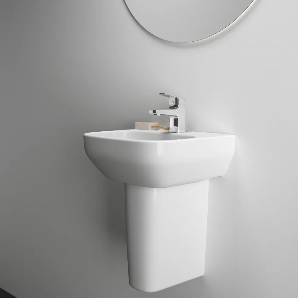 Ideal Standard i.life A Cloakroom Basin & Pedestal