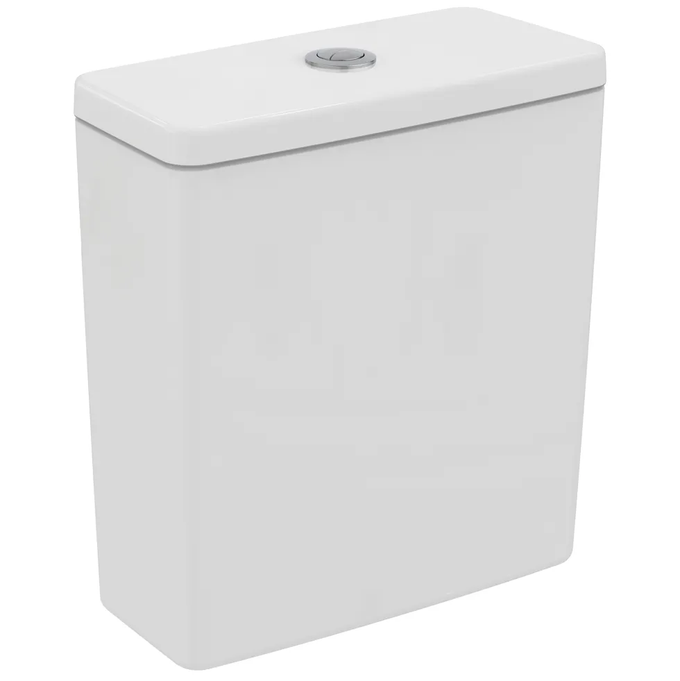 Ideal Standard i.life A Close Coupled Rimless Toilet with Soft Close Seat