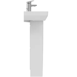 Ideal Standard i.life A 350mm Cloakroom Basin & Pedestal - Left or Right Hand Tap Hole