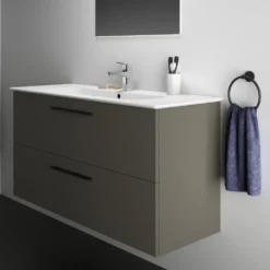 Ideal Standard i.life A 1240mm Wall Mounted 2 Drawer Vanity Unit & Basin