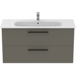 Ideal Standard i.life A 1240mm Wall Mounted 2 Drawer Vanity Unit & Basin