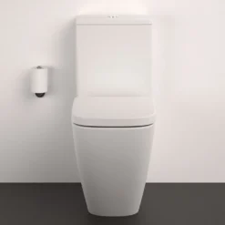 Ideal Standard i.life S Compact Close Coupled Fully Back to Wall Rimless Toilet with Soft Close Seat