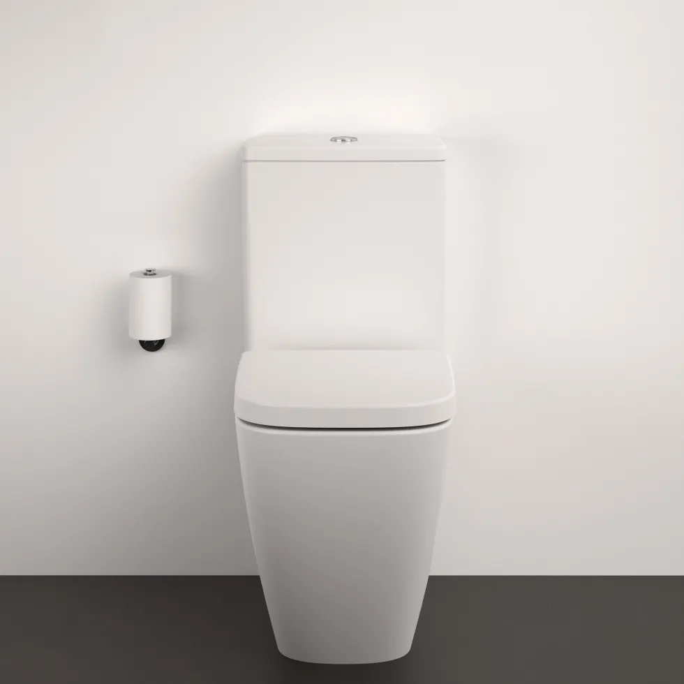 Ideal Standard i.life S Compact Close Coupled Rimless Toilet with Soft Close Seat