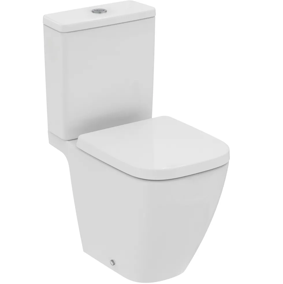 Ideal Standard i.life S Compact Close Coupled Rimless Toilet with Soft Close Seat