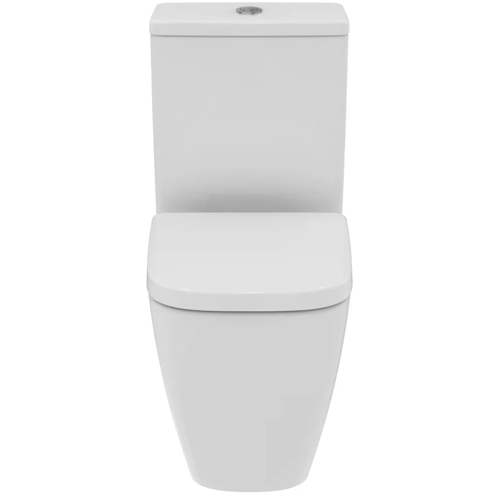 Ideal Standard i.life S Compact Close Coupled Rimless Toilet with Soft Close Seat