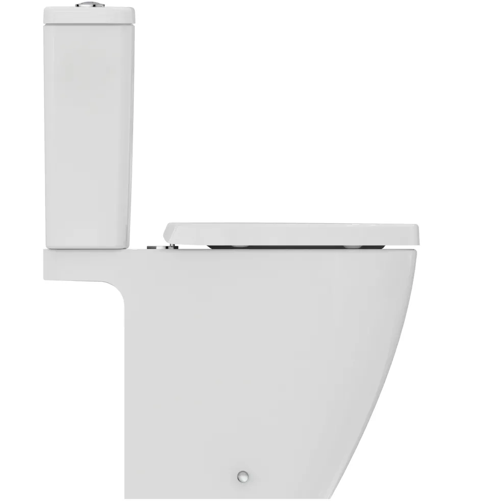 Ideal Standard i.life S Compact Close Coupled Rimless Toilet with Soft Close Seat