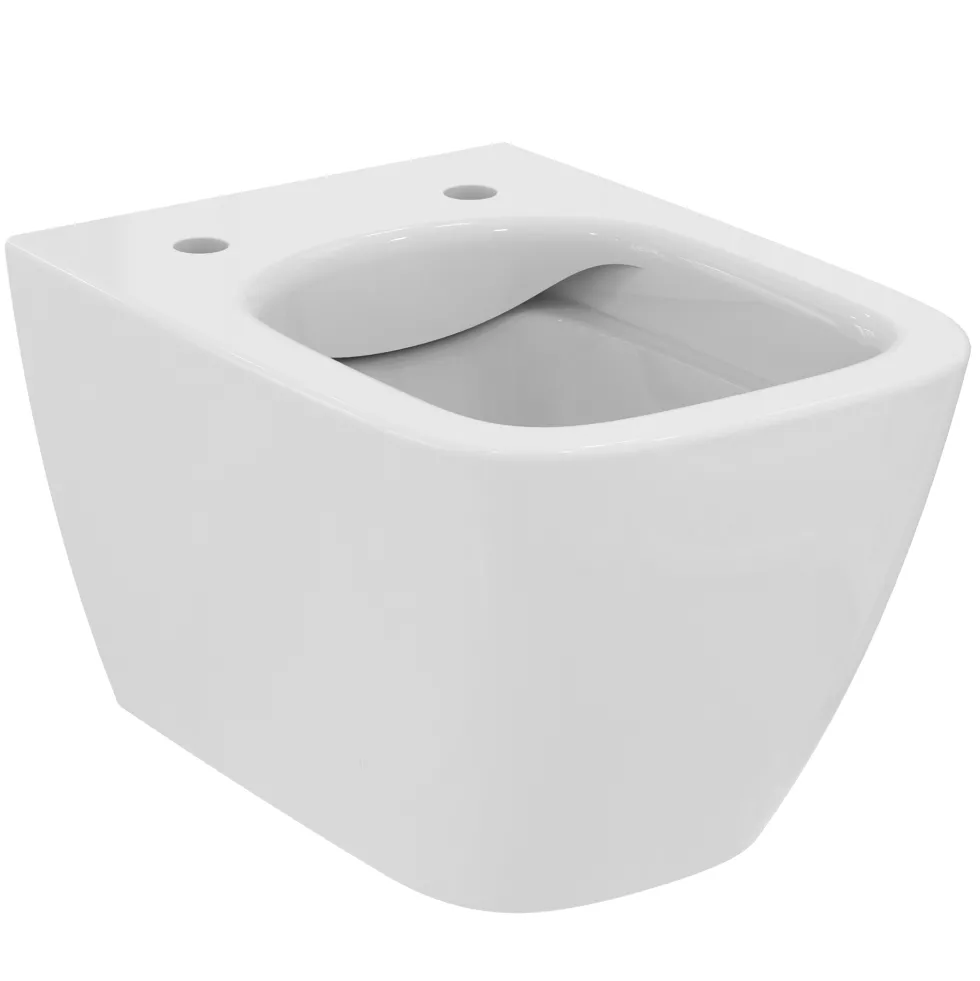 Ideal Standard i.life S Compact Wall Hung Rimless Toilet with Soft Close Seat