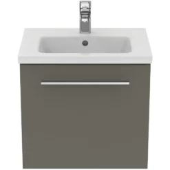 Ideal Standard i.life S 500mm Wall Mounted 1 Drawer Compact Vanity Unit & Basin