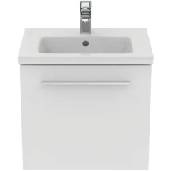 Ideal Standard i.life S 500mm Wall Mounted 1 Drawer Compact Vanity Unit & Basin