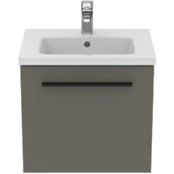 Ideal Standard i.life S 500mm Wall Mounted 1 Drawer Compact Vanity Unit & Basin