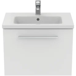 Ideal Standard i.life S 600mm Wall Mounted 1 Drawer Compact Vanity Unit & Basin