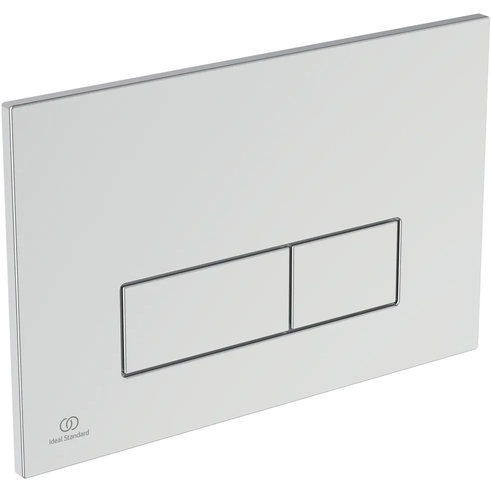 Ideal Standard ProSys WRAS Approved Wall Hung 820mm WC Frame, Concealed Cistern & Chrome Dual Flush Plate