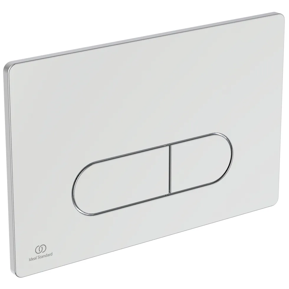 Ideal Standard ProSys WRAS Approved Wall Hung 1150mm WC Frame, Concealed Cistern & Chrome Dual Flush Plate