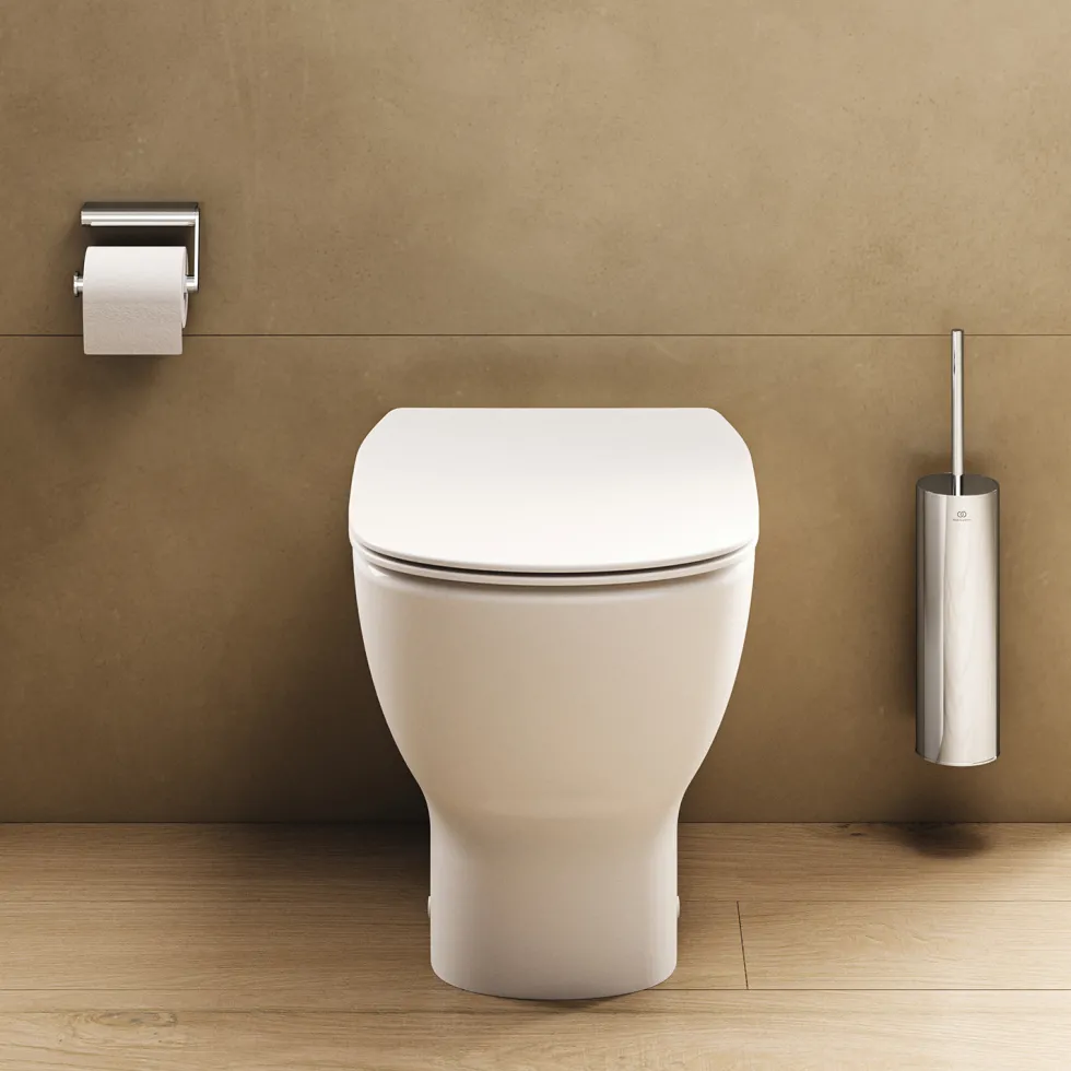 Ideal Standard Tesi Wafer Thin Soft Close Toilet Seat with Quick Release Hinges