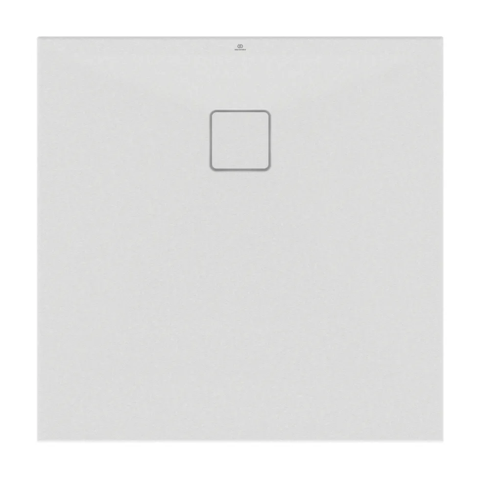 Ideal Standard Ultra Flat Evo Square Anti-Slip Acrylic Shower Tray with Offset Waste - 4 Sizes