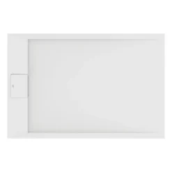 Ideal Standard Ultra Flat S i.life Pure White Rectangular Anti-Slip Stone Resin Shower Tray - 5 Sizes