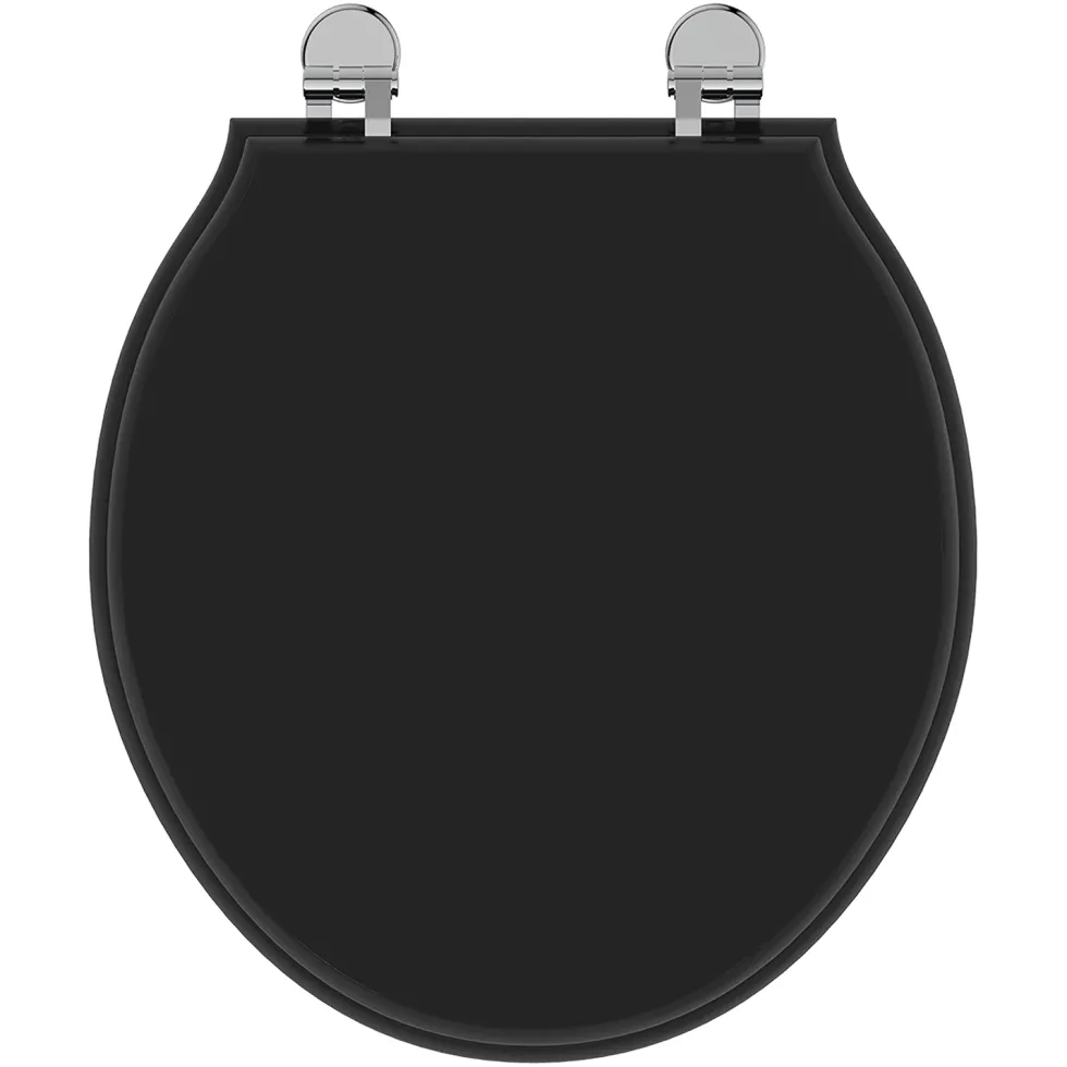 Ideal Standard Waverly Black Toilet Seat