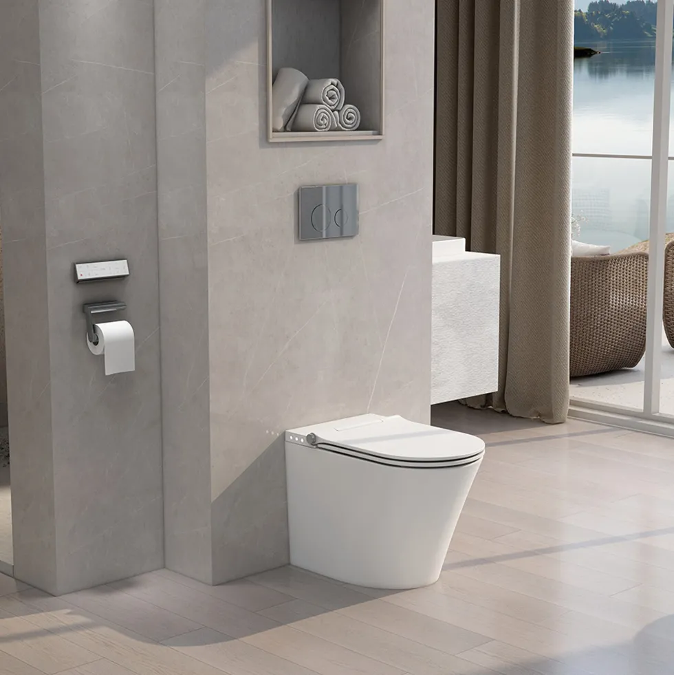 Imex Arco Back to Wall Smart Toilet with Soft Close Seat & Remote Control