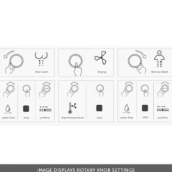 Imex Essence Wall Hung Toilet with Soft Close Seat & Remote Control