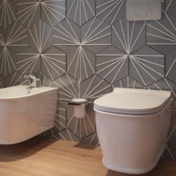 Imex Liberty Rimless Wall Hung Toilet and Soft Close Seat