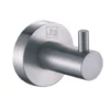 Inox Brushed Stainless Steel Single Robe Hook