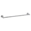 Inox Brushed Stainless Steel Wall Mounted Towel Rail - 640mm