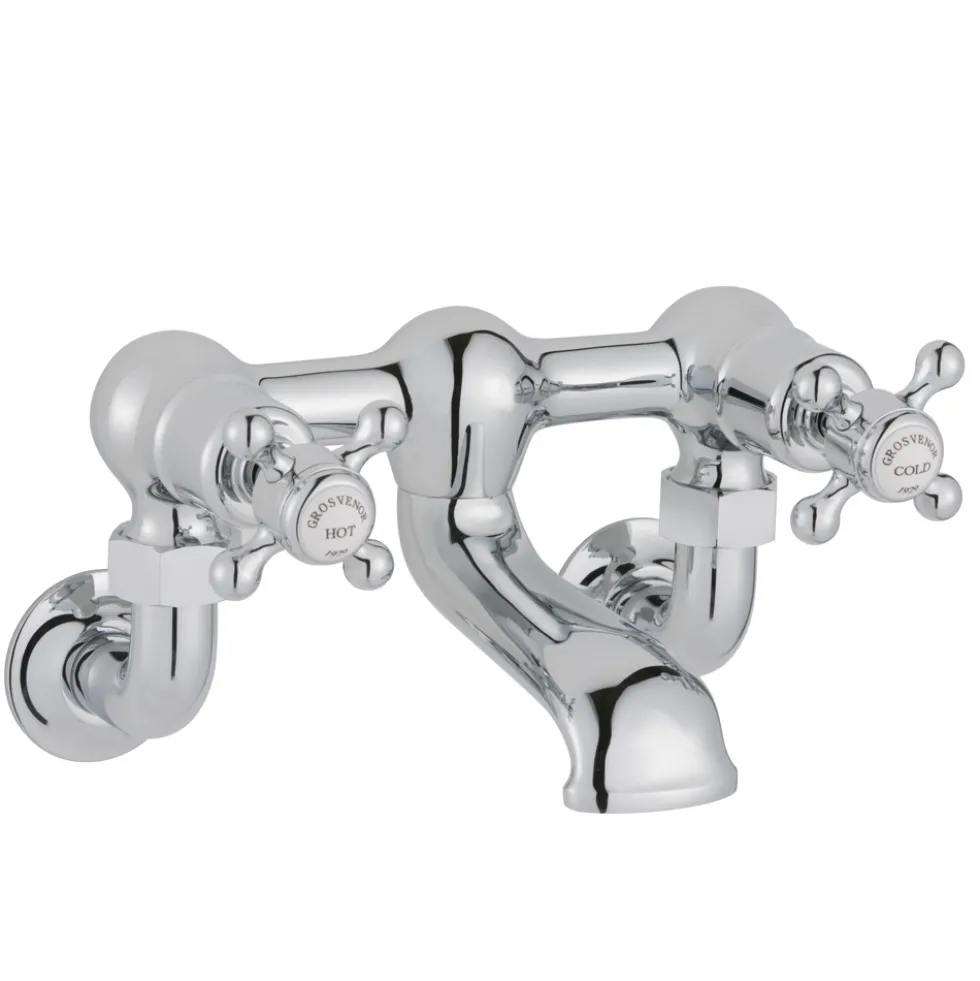 JTP Grosvenor Cross Wall Mounted Bath Filler Tap